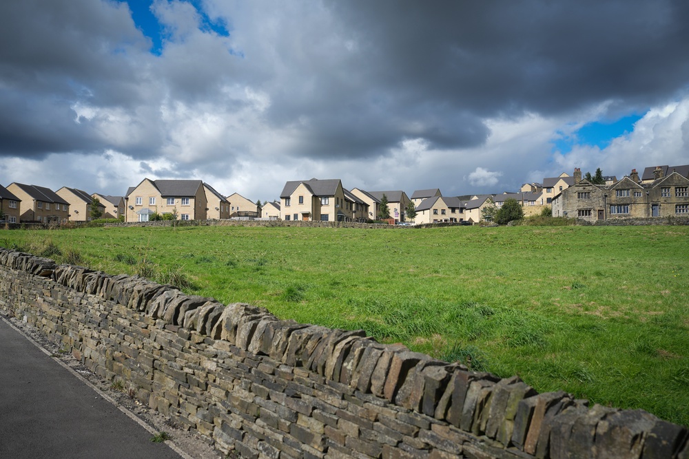 A housing development in Bradford (Getty)
