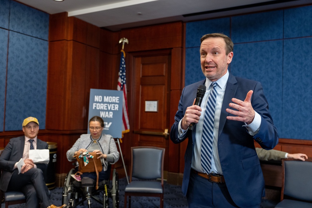 Connecticut Sen. Chris Murphy told CBS’ “Face the Nation” that Platner had served his country and community, but “also made mistakes and he has admitted that” (Getty)