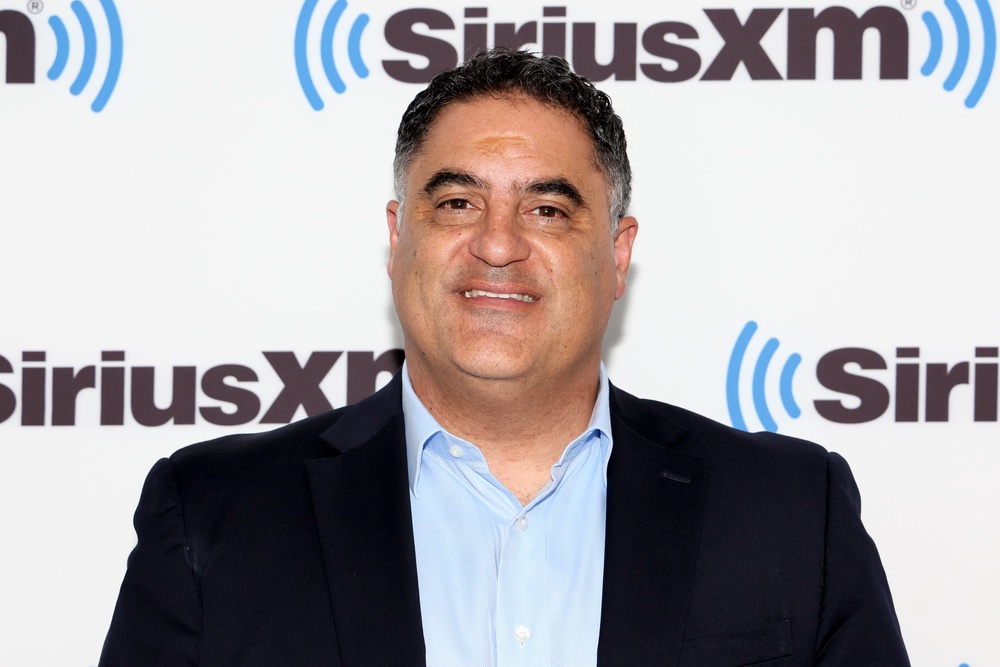 Cenk Uygur, pictured in 2023 (Getty)