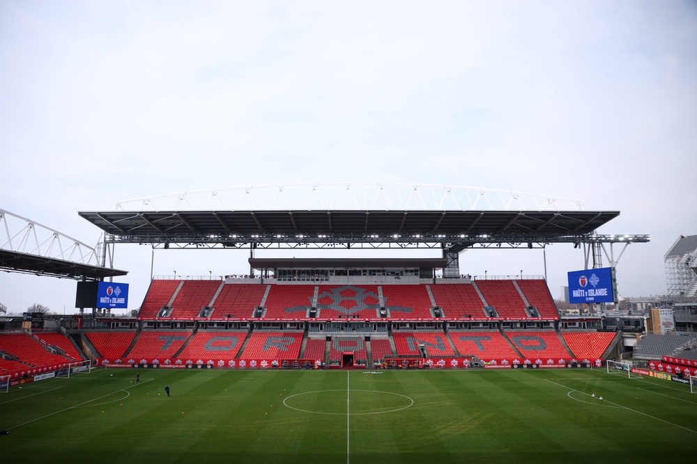 Inside view of Toronto’s BMO Field (Getty)