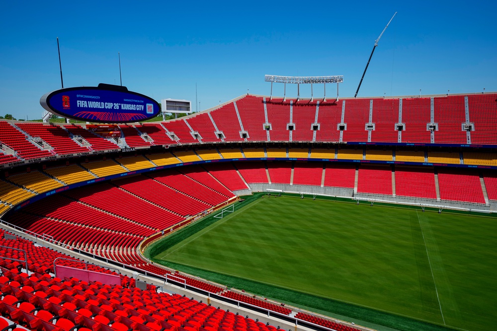 General view of Arrowhead Stadium in Kansas City (Getty)