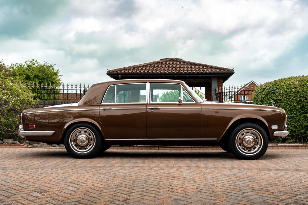 The Rolls-Royce is also accompanied by its original book pack, sales invoice when purchased new from dealer P.J Evans in Birmingham, and full MOT certificates (H&H Classics)