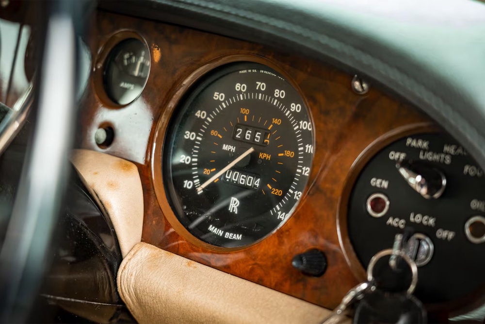 The Rolls-Royce Silver Shadow I, which has been kept by the same owner since it was built, covered much of its mileage int he first few months on the road, according to auction house H&H Classics (H&H Classics)