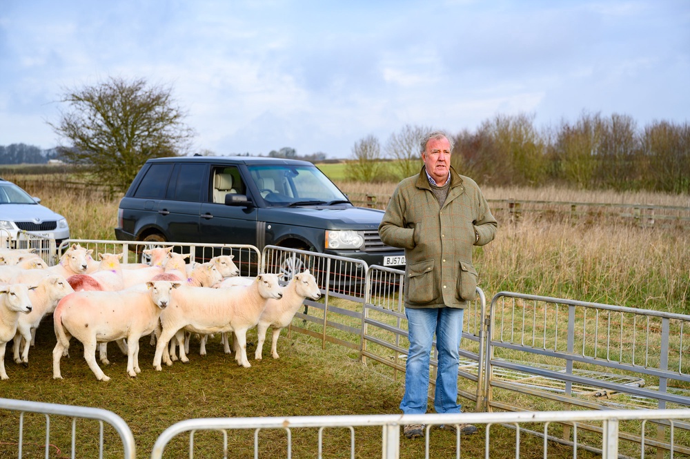 Clarkson’s smash hit show sees him run a 1000-acre farm in the Cotswolds (Prime Video)
