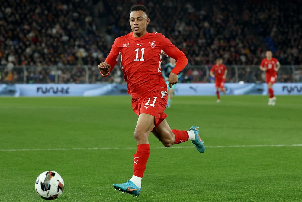 Dan Ndoye impressed for Switzerland in qualifying and could be set for a star role at the World Cup (Getty)