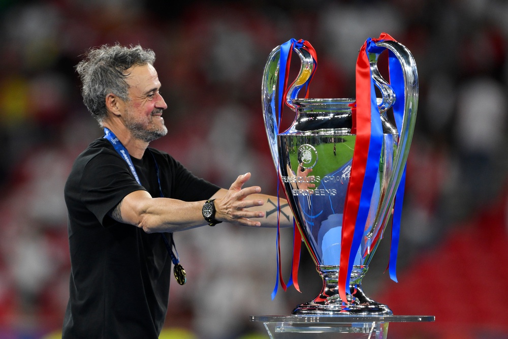 Enrique has won back-to-back Champions Leagues with PSG (Getty)