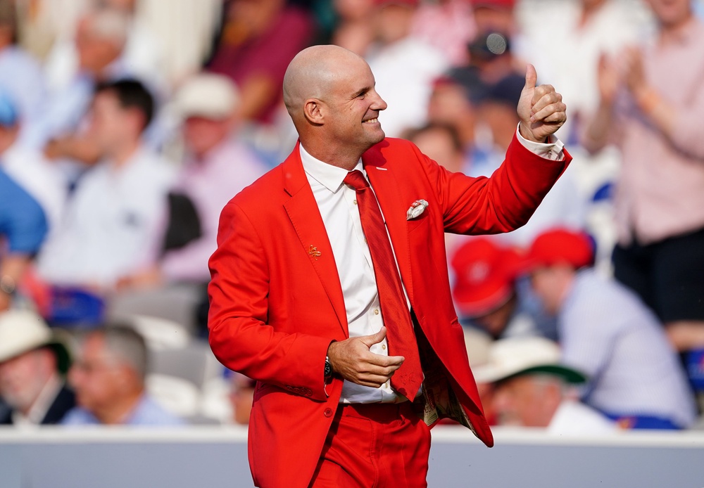 The Ruth Strauss Foundation has raised over £4million since the first ‘Red for Ruth’ day in 2019 (Mike Egerton/PA) (PA Wire)