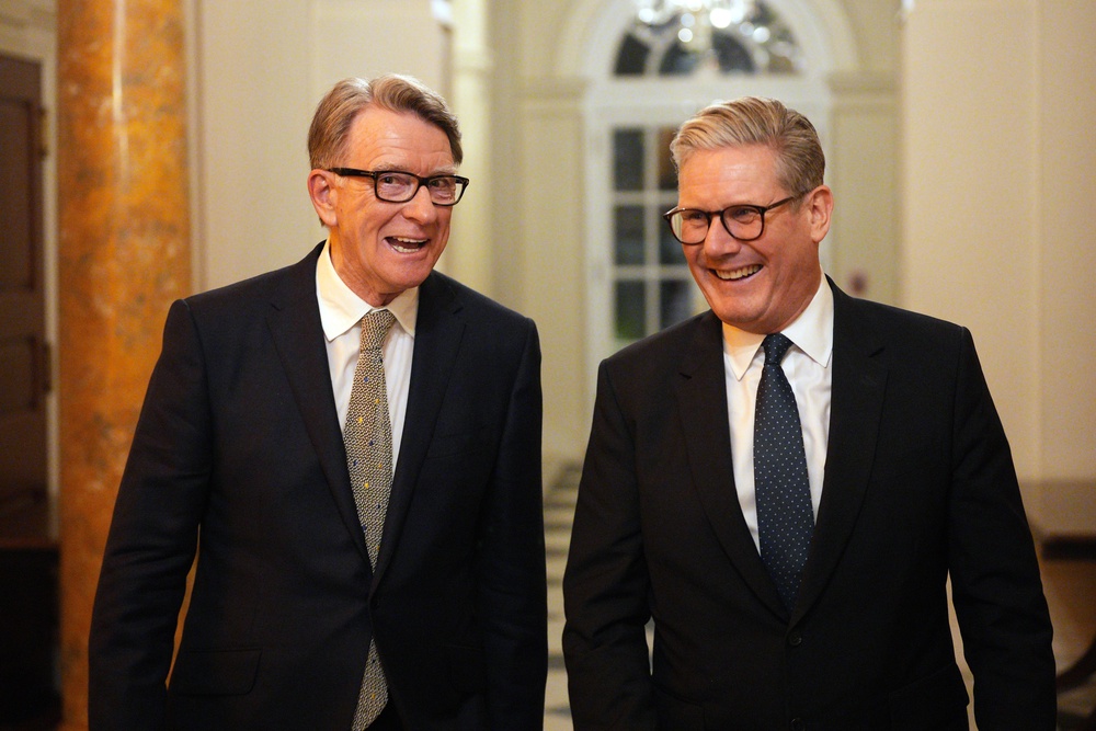 It is the second tranche of files relating to Sir Keir Starmer’s decision to give the prestigious Washington job to Lord Mandelson (PA) (PA Wire)