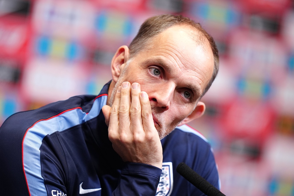 Tuchel is aiming to guide England to World Cup glory for the first time in 60 years (PA)