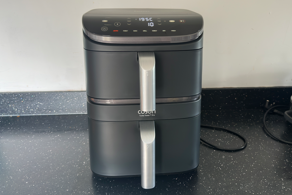 This has a compact footprint on the kitchen surface (Rachael Penn/The Independent)