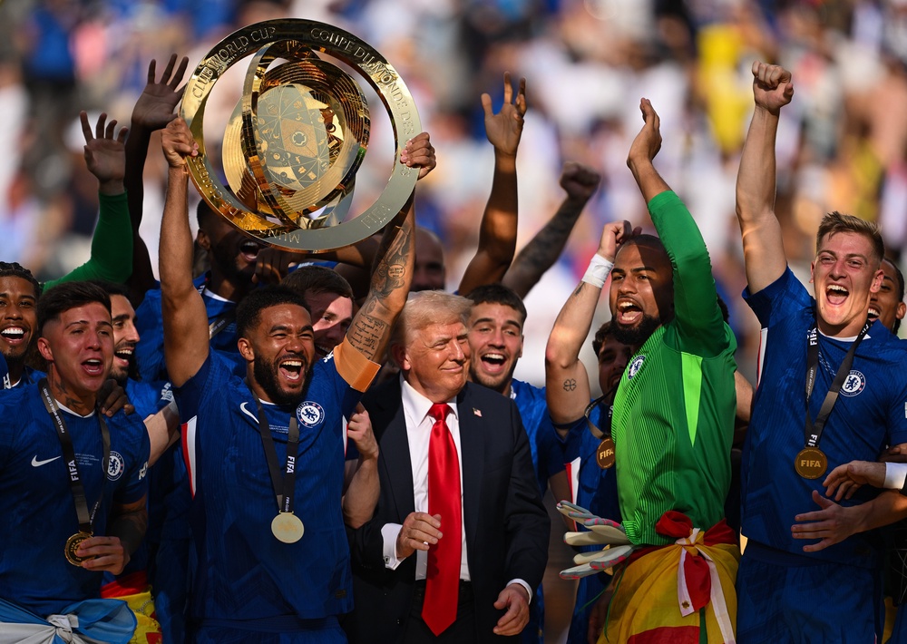 Reece James captained Chelsea to glory in the US heat last summer (Getty)