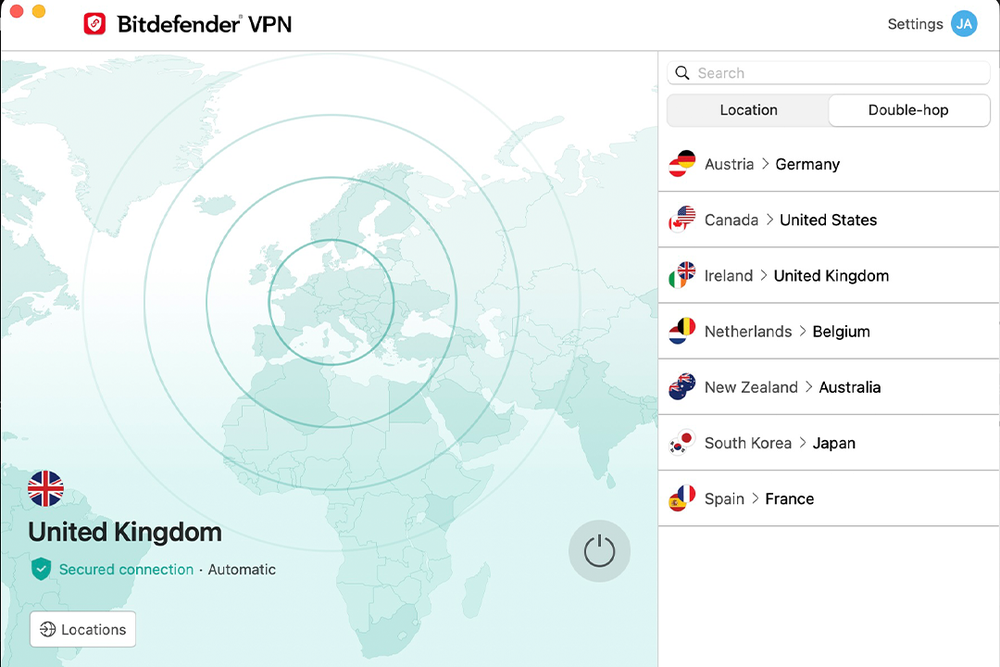 I was all set with Bitdefender within moments (Bitdefender)
