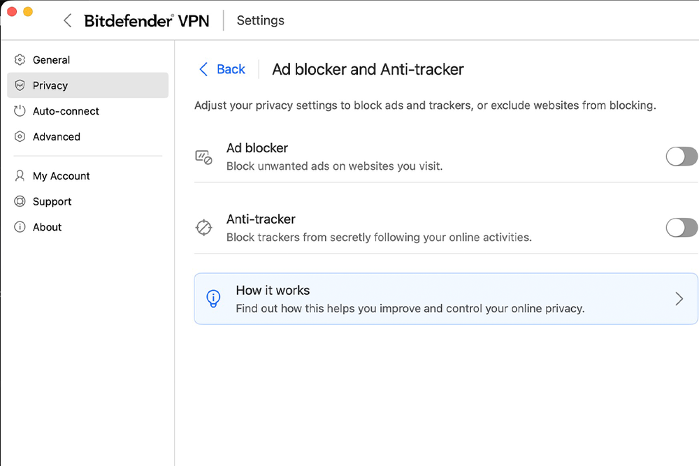 I put the services head to head (Bitdefender)