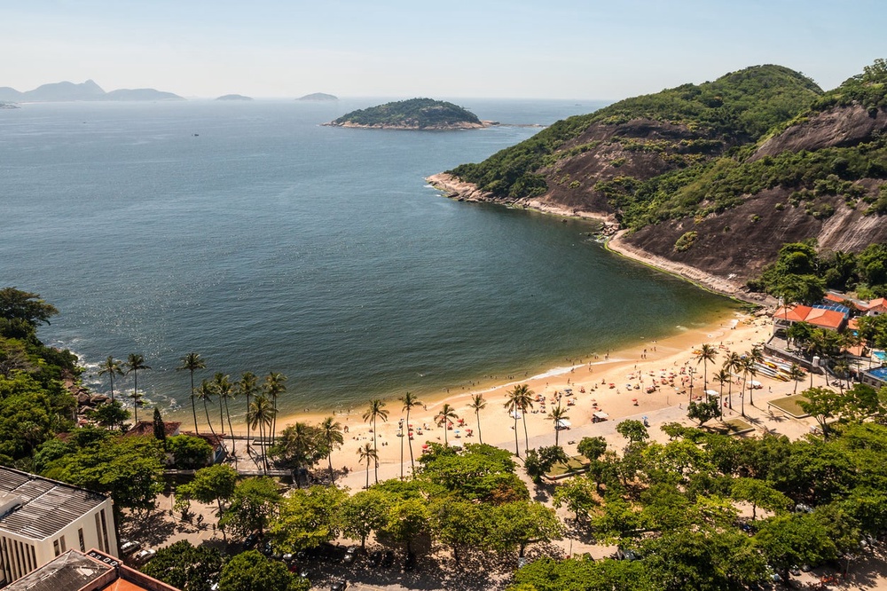 Praia Vermelha is Rio’s version of the Italian Riviera (Getty/iStock)