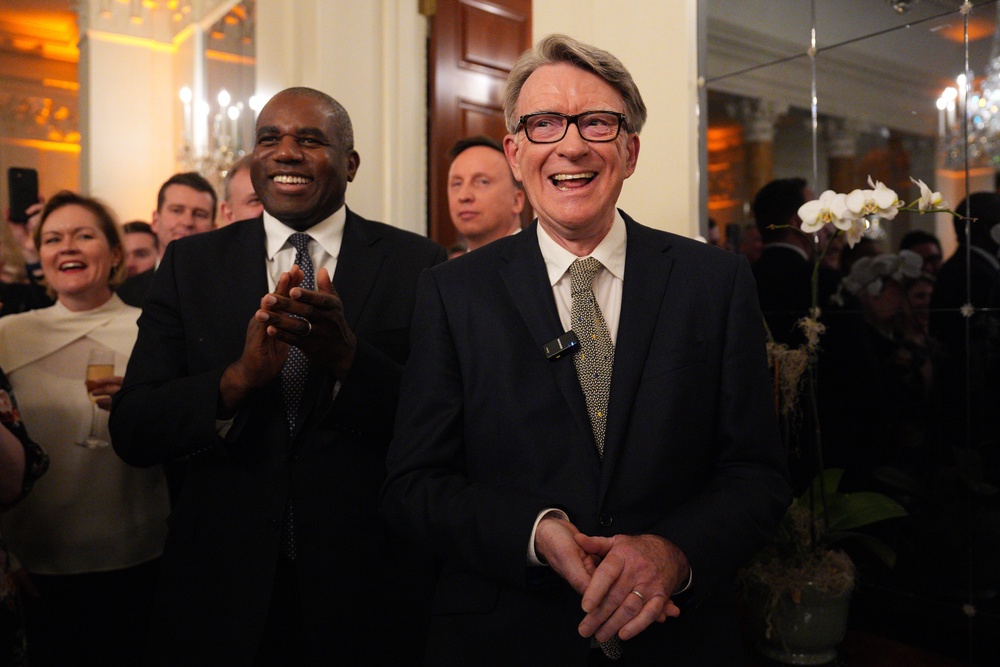 David Lammy appears to have been assured he would 'never regret' the appointment of Mandelson (PA)