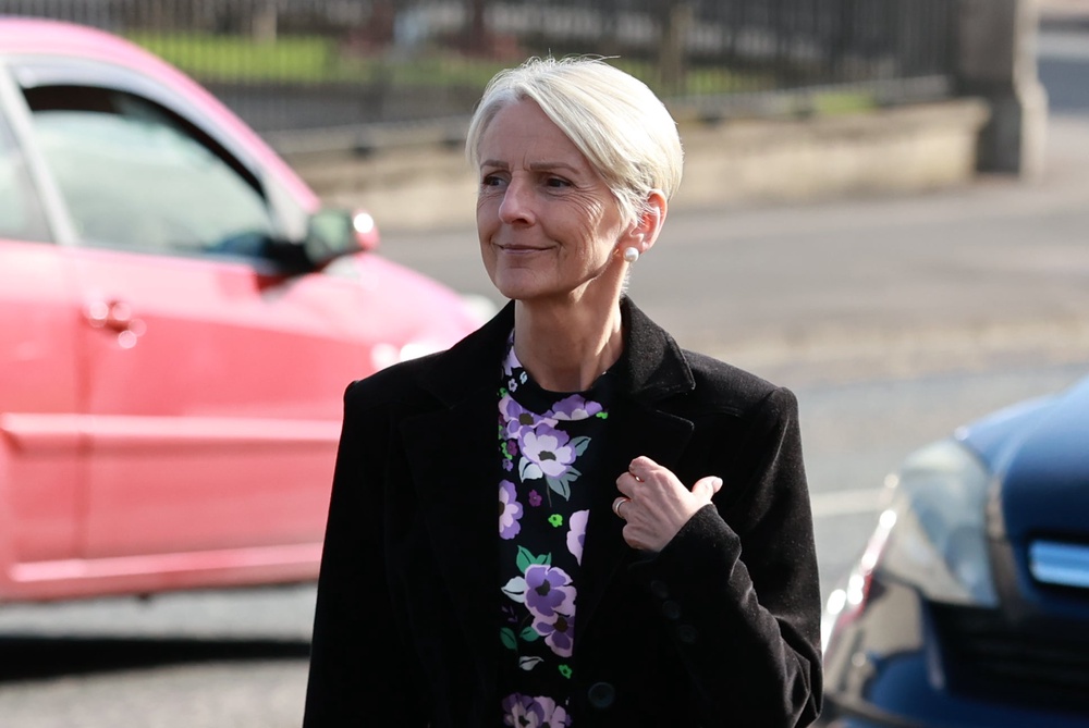 Lady Eleanor Donaldson denies several charges of aiding and abetting her husband’s alleged offending (Liam McBurney/PA) (PA Archive)