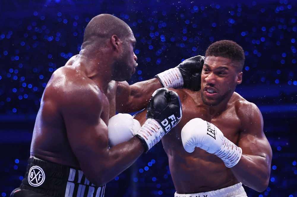 Joshua was put down four times by Daniel Dubois in a 2024 stoppage loss (Getty)