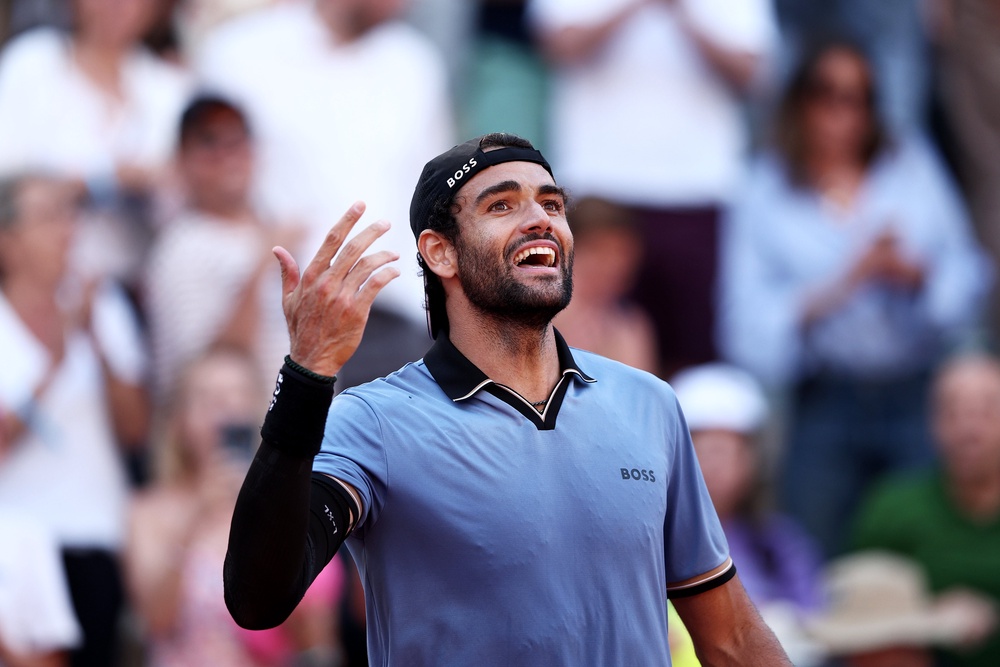 Matteo Berrettini had to withdraw from the last four French Opens due to injury (Getty)
