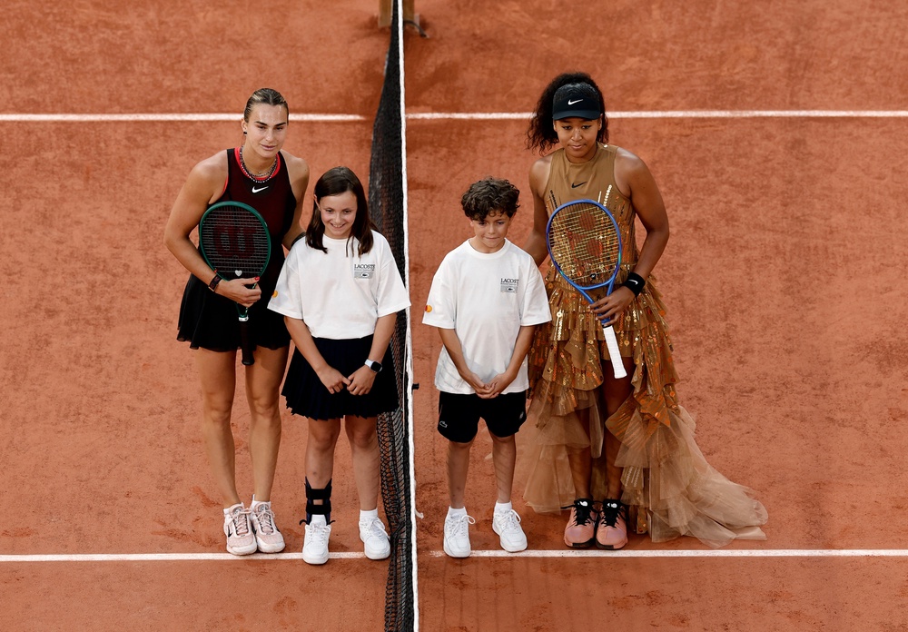 Osaka faces world No 1 Sabalenka in the French Open fourth round (Reuters)