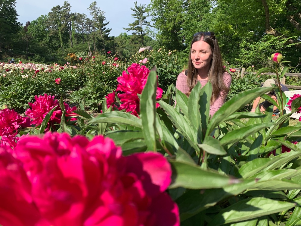 Nicole Calvin has made an annual pilgrimage for the past 16 years to catch a peek (AP Photo/Mike Householder)