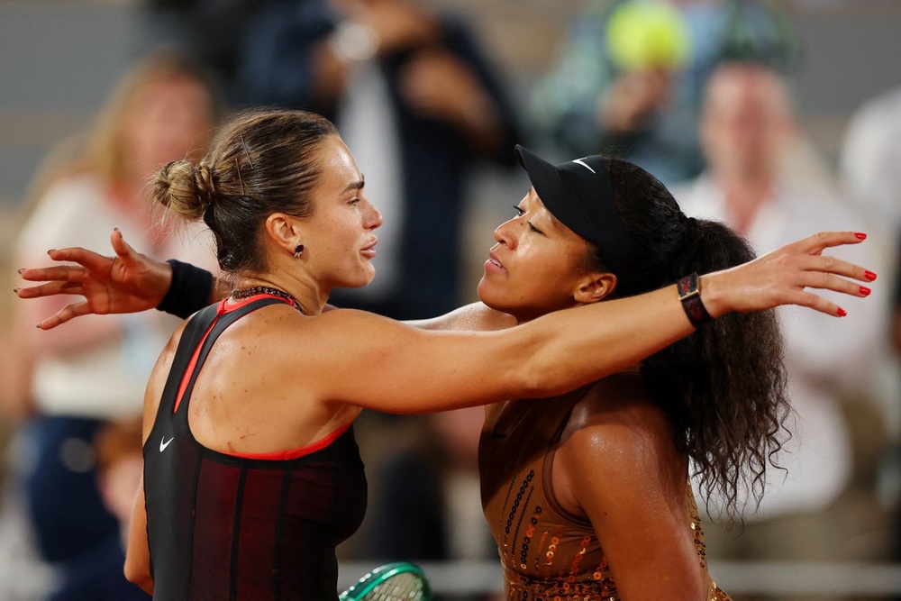 Image from: Osaka v Sabalenka LIVE: French Open result and reaction after high level fourth-round blockbuster