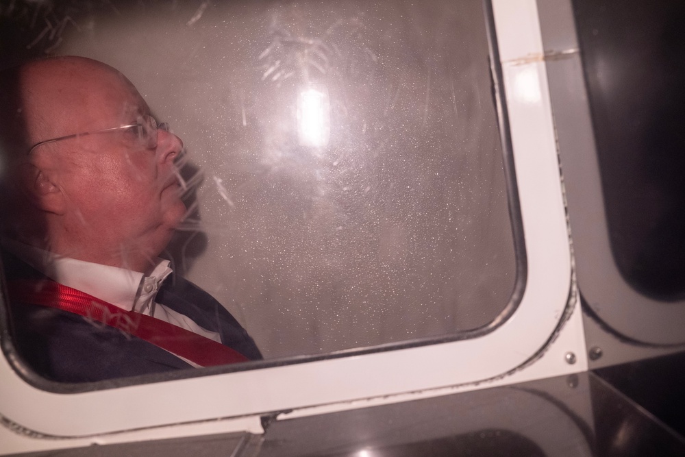 Peter Murrell arrives in a prison van at the High Court in Edinburgh for a hearing on Tuesday (PA)
