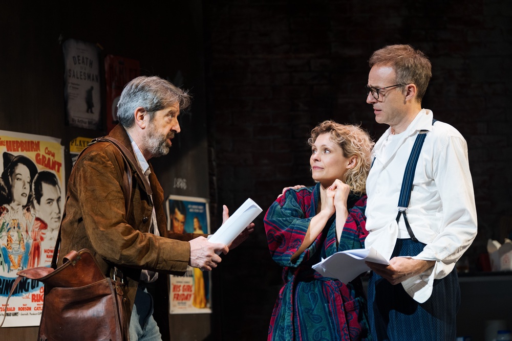 Buring and Kennedy portray two actors who rekindle their romance after being cast in a play (Helen Murray)