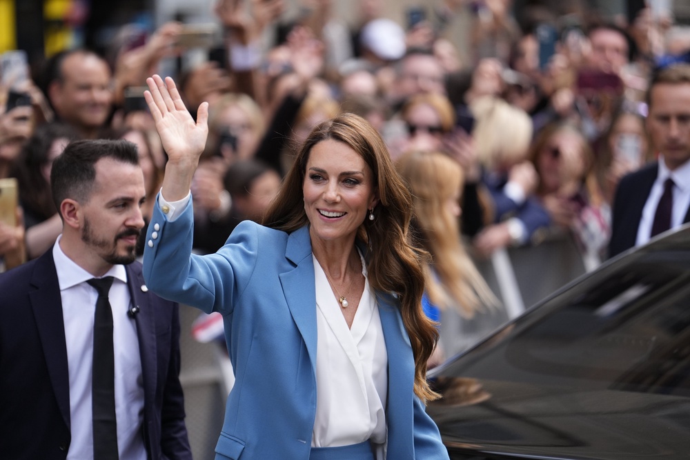 The princess was greeted by crowds of well-wishers during her trip to Italy (Jordan Pettitt/PA) (PA Wire)