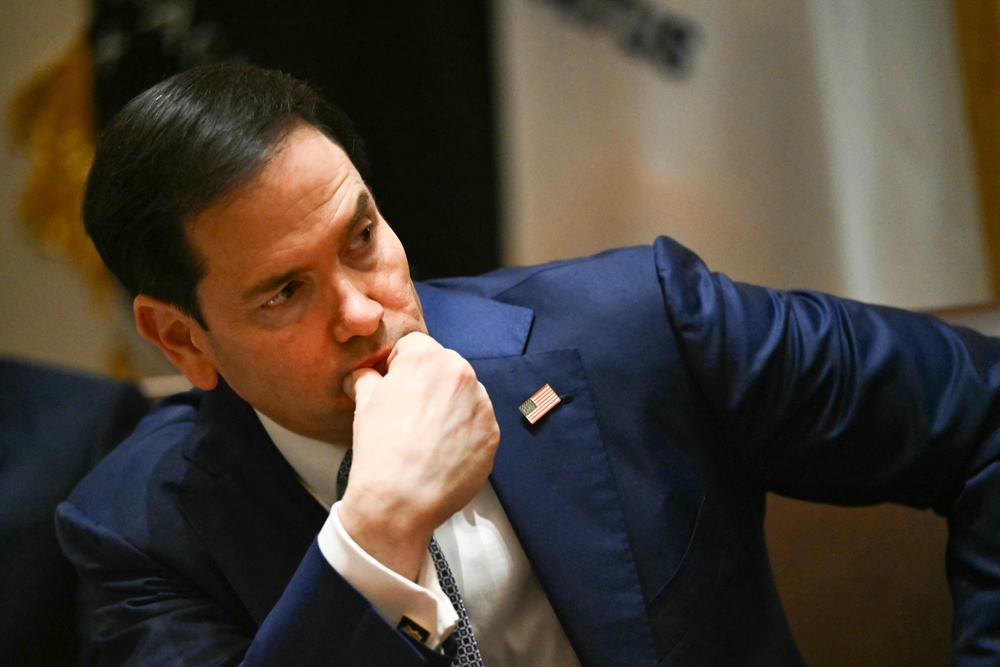 Secretary of State Marco Rubio will appear before two congressional committees today (AFP/Getty)