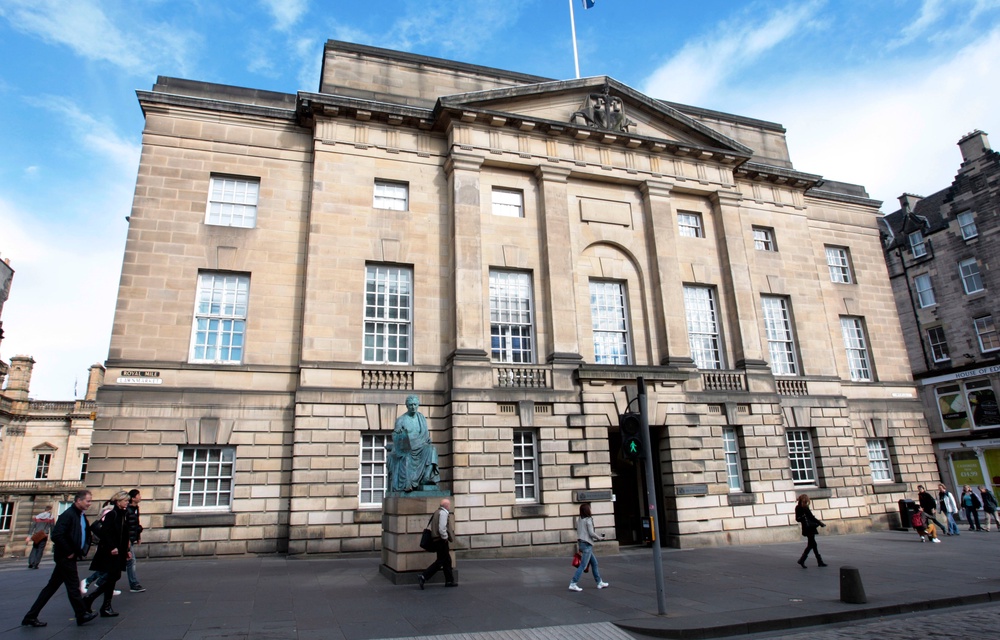 Wilson was convicted at the High Court in Edinburgh on 29 April and on Tuesday at the same court he was jailed for eight years. (PA)