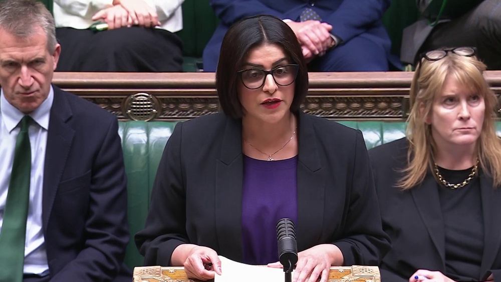 Shabana Mahmood issues a statement in the House of Commons following the murder of Henry Nowak (PA)