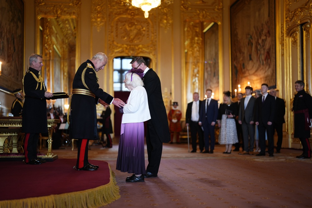 Mrs Brown’s campaigning work was recognised (Jordan Pettitt/PA) (PA Wire)