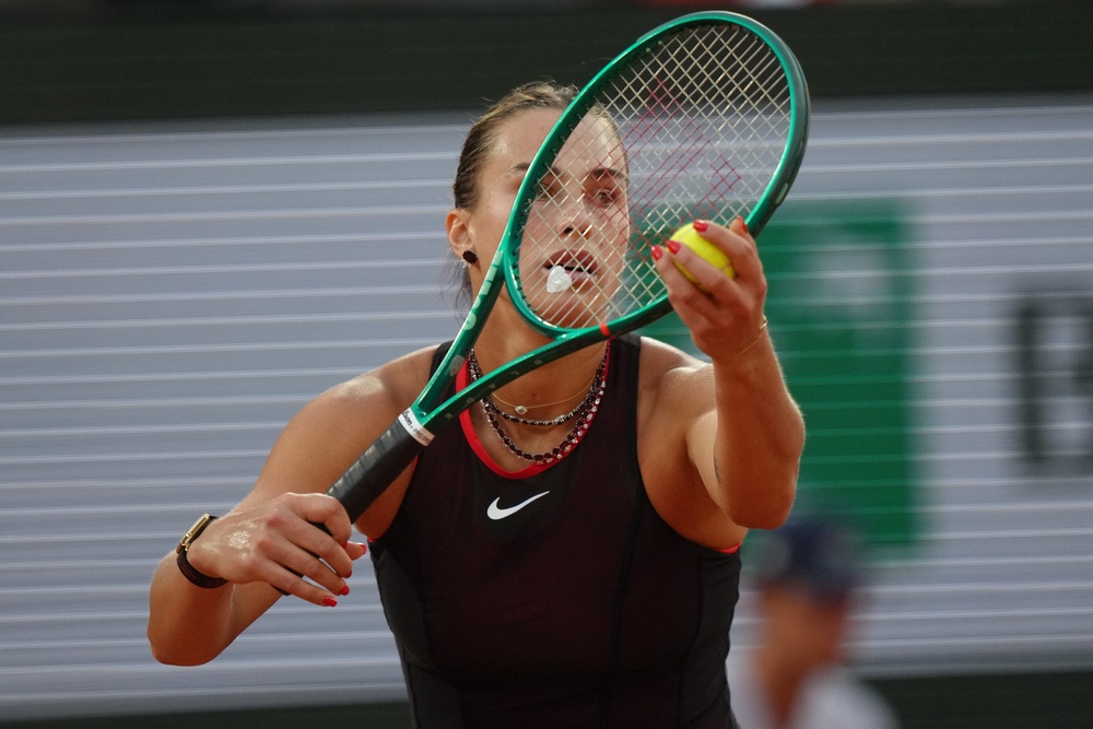 Aryna Sabalenka lost to Coco Gauff in last year’s French Open women’s singles final (Aurelien Morissard/AP) (AP)