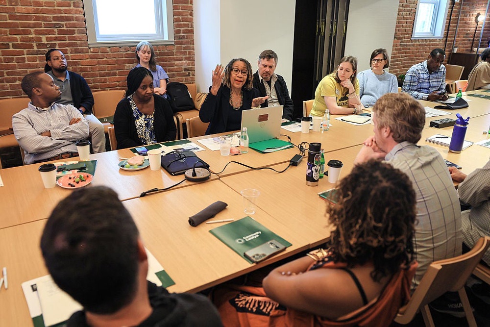Business consultants can earn as much as $285,000 at big firms, but turnover rates and AI’s influence make openings risky for those looking for a long-term role at a company (Getty Images for Community Catal)