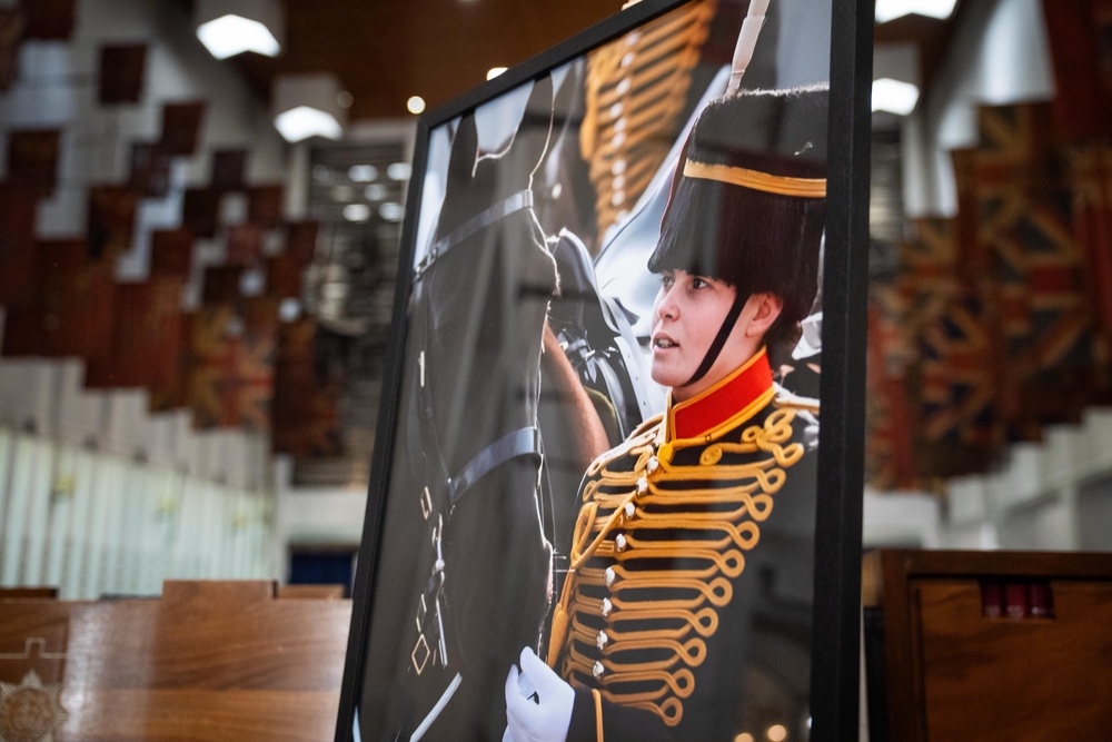 L/Bdr Sullivan entered the King’s Troop, Royal Horse Artillery in 2021 (James Manning/PA) (PA Wire)