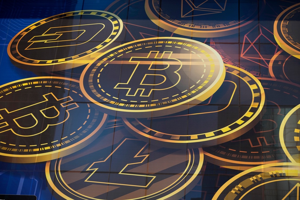 An advertisement for the cryptocurrency Bitcoin is displayed on a building in Hong Kong on Nov. 18, 2021. (AP Photo/Kin Cheung, File) (Copyright 2021 The Associated Press. All rights reserved)