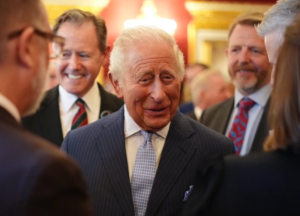 Britain's King Charles III attends a reception at St James's Palace in London, on June 2, 2026, to celebrate the 25th anniversary of Cancer Research UK (AFP/Getty)