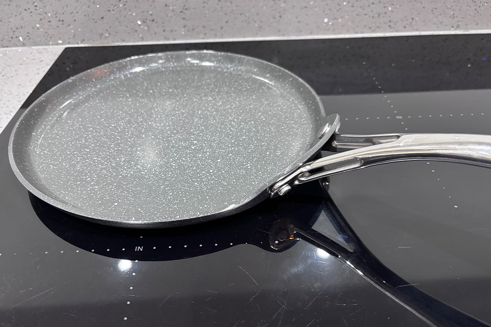 If you're serious about serving up restaurant-worthy crêpes, this pancake pan is ideal (Siobhan Grogan/The Independent)
