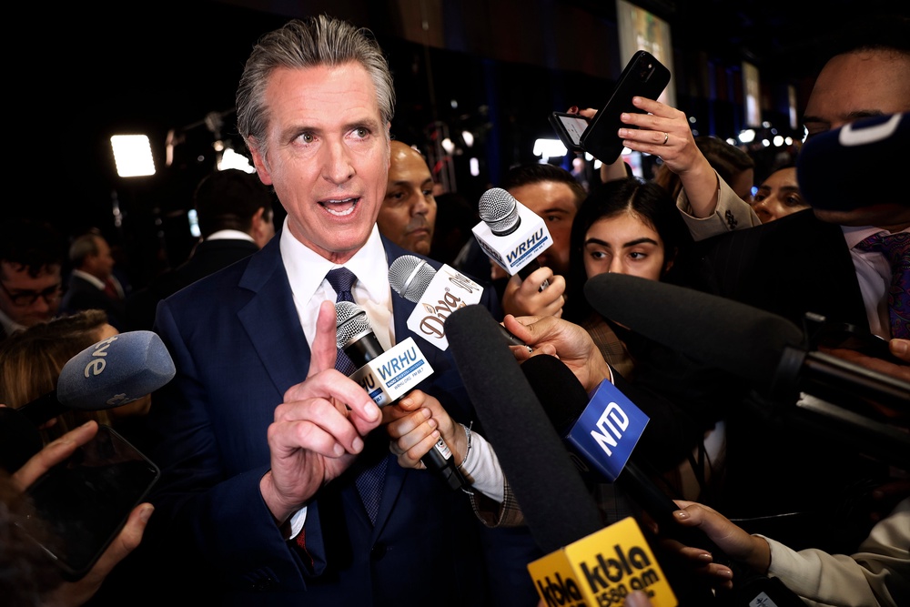 Bass has been endorsed by Democratic heavyweights including Gov. Gavin Newsom (Getty)