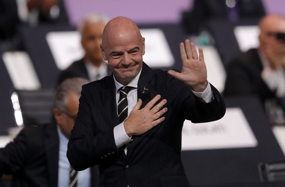 Gianni Infantino has already confirmed that he will be standing for re-election in 2027, having been re-elected unopposed in 2019 and 2023 (Getty)