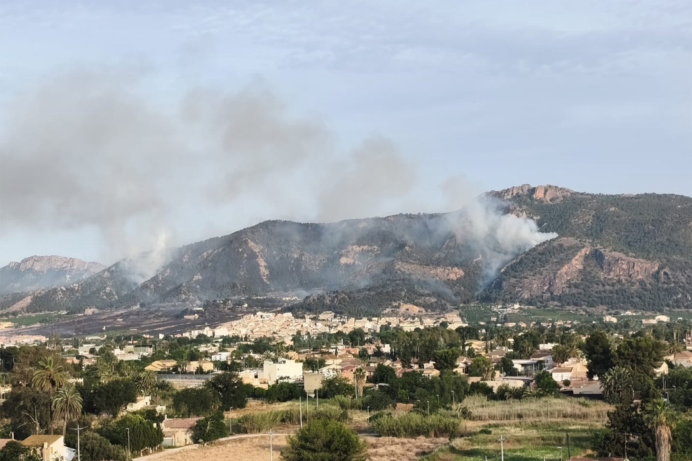 The blaze has been contained as of Thursday (112 Region de Murcia)