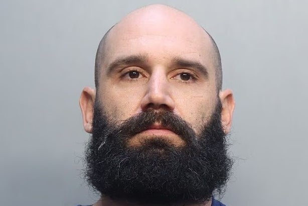 Corey Hutterli has been charged with second-degree murder over death of Justin Zelin but his defense attorneys say there is no evidence he was responsible (Miami Dade Corrections and Rehabilitation Center)
