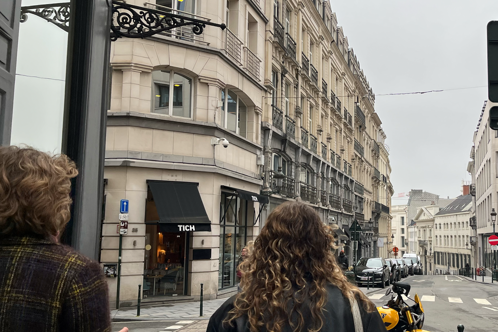 Alice was captivated by the architecture of Brussels’ streets (Alice Reynolds/The Independent)