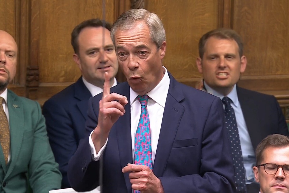 Image from: Henry Nowak latest: Police chief apologises to family over arrest as Farage accused of exploiting tragedy