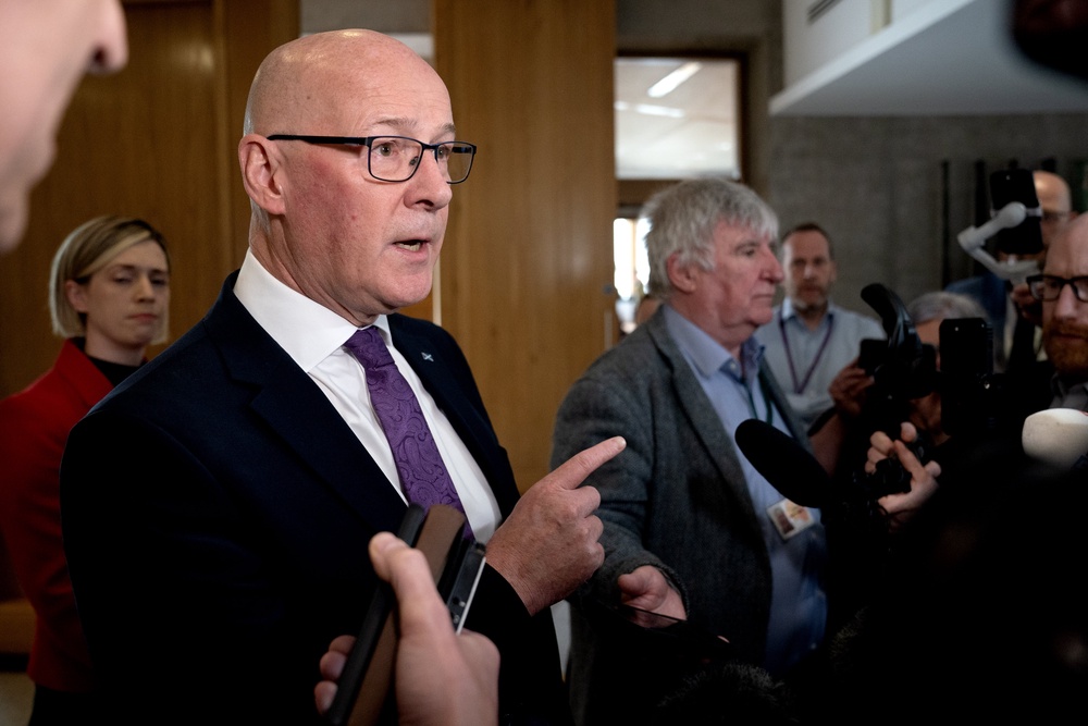 Scottish First Minister John Swinney has so far resisted all calls for an inquiry following the court case. (Jane Barlow/PA)