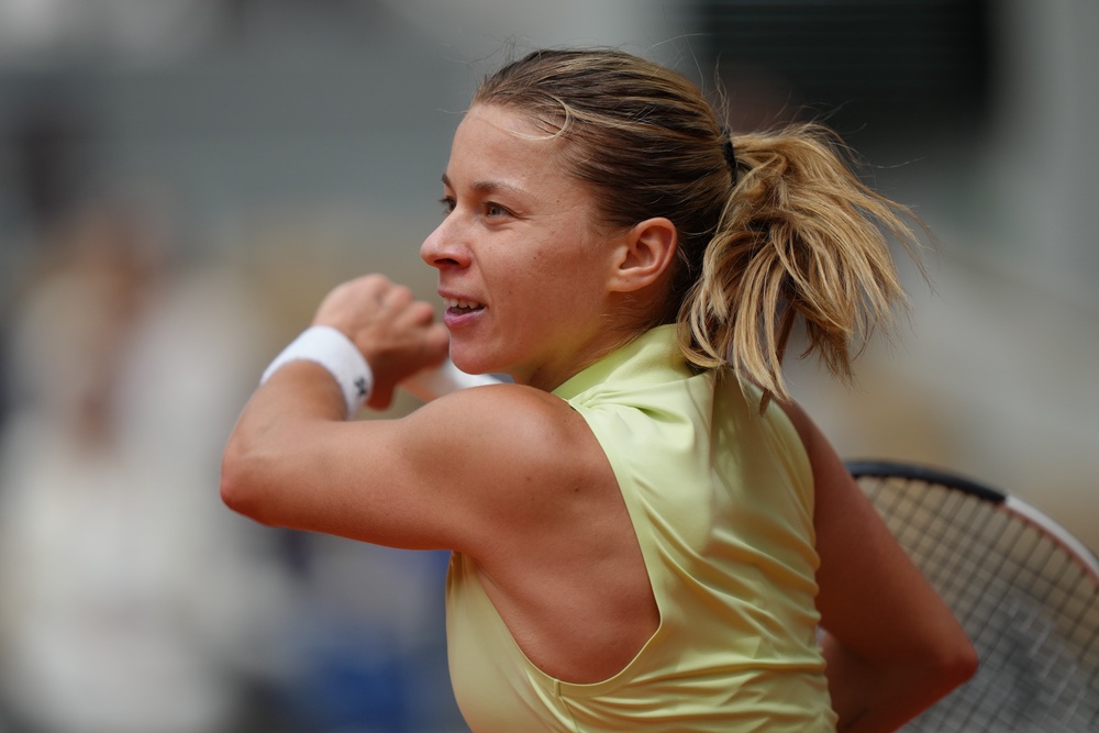 Chwalinska's crafty game of slices and drop shots has caused opponents problems (AP)