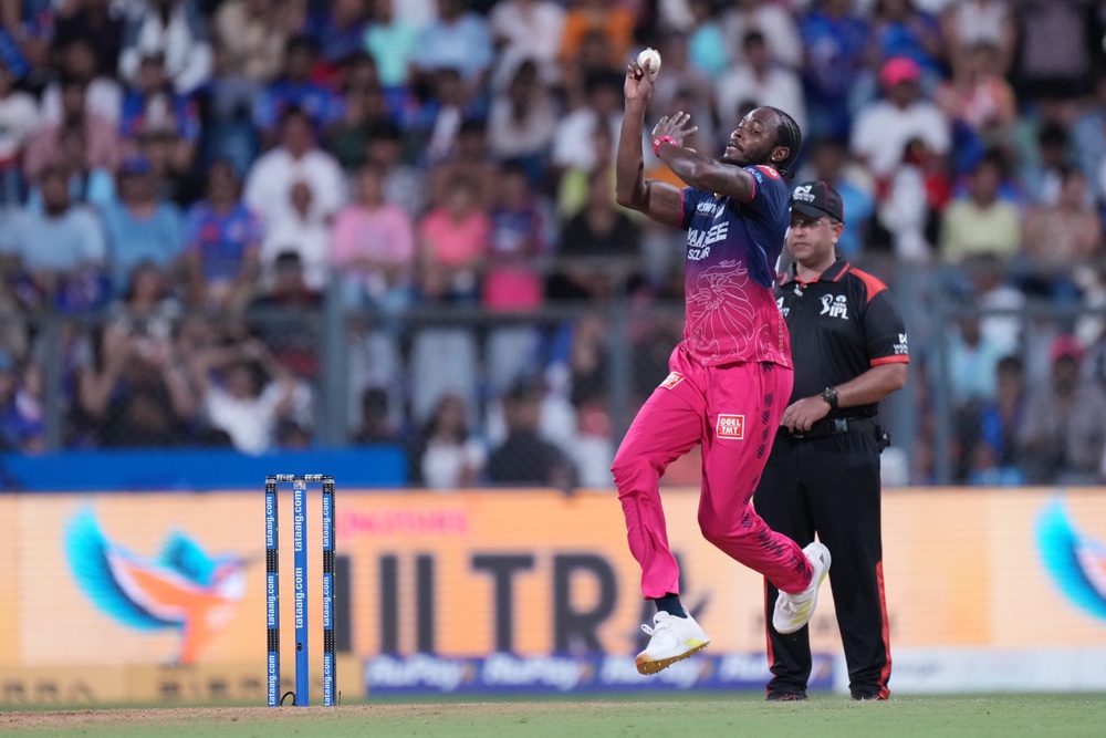 Jofra Archer has been featuring in the IPL for the Rajasthan Royals (AP)
