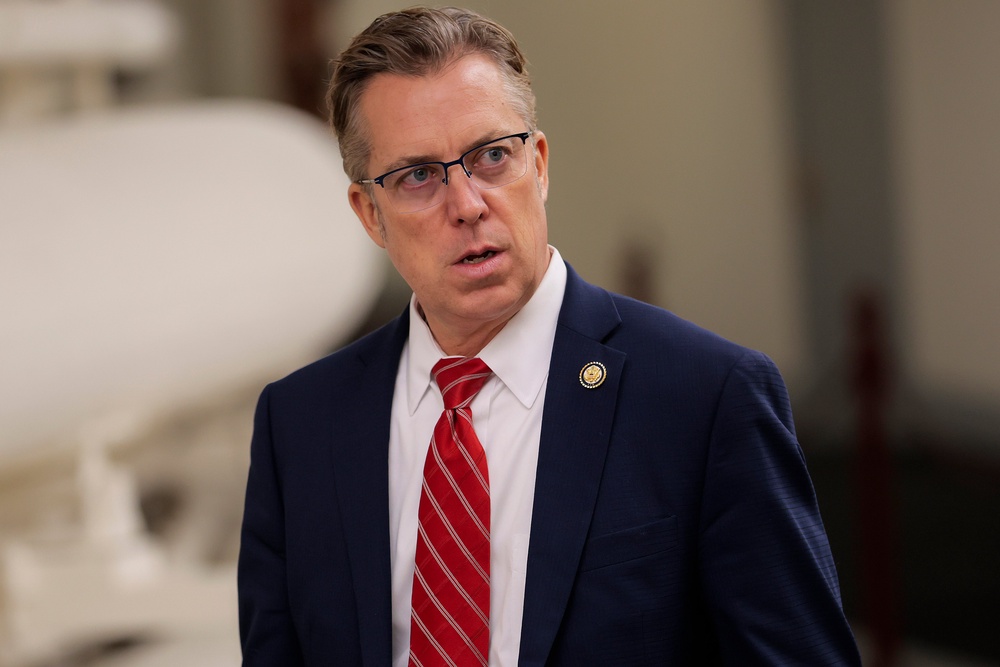 Trump had praised Rep. Andy Ogles as ‘a Conservative Warrior’ some 24 hours before declaring the MAGA congressman had ‘virtually no chance of winning’ (Getty)
