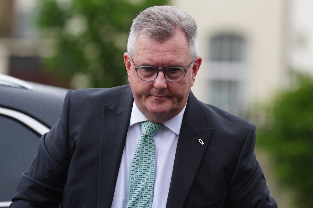 Sir Jeffrey Donaldson had denied 18 charges (Brian Lawless/PA) (PA Wire)