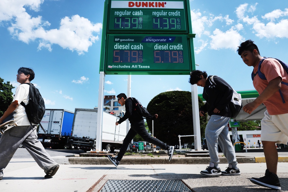 Gas prices have contributed to Dollar General’s improved sales numbers to start 2026 (Getty)